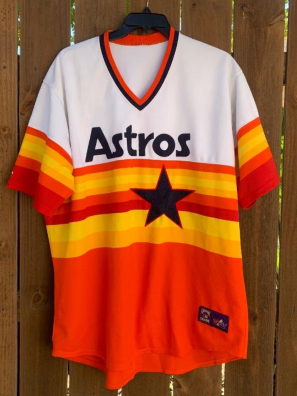Houston Astros Cooperstown Collection baseball jersey - 2XL